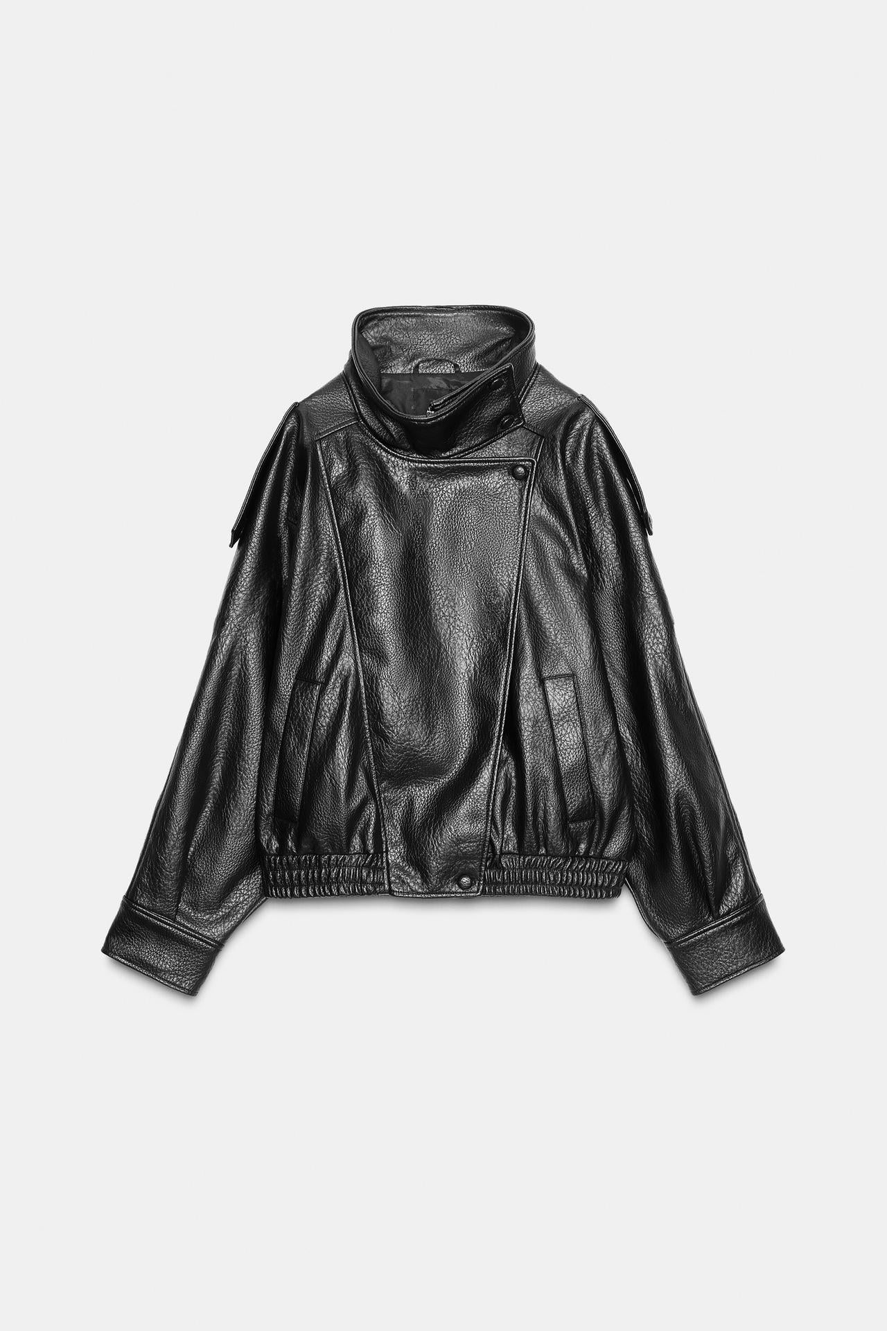 Kaia Faux Leather Jacket