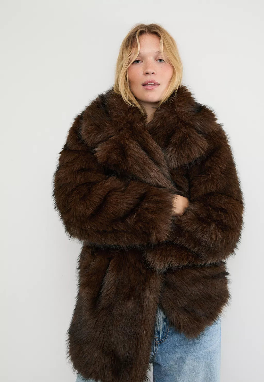 Averie Faux Fur Coat
