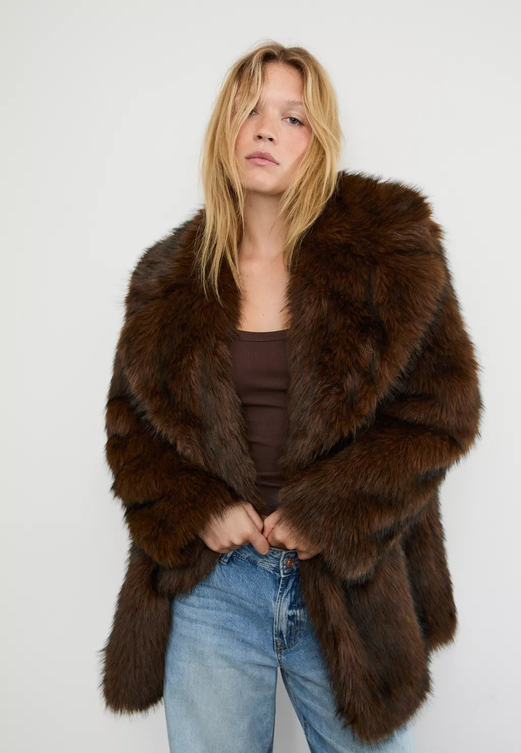 Averie Faux Fur Coat