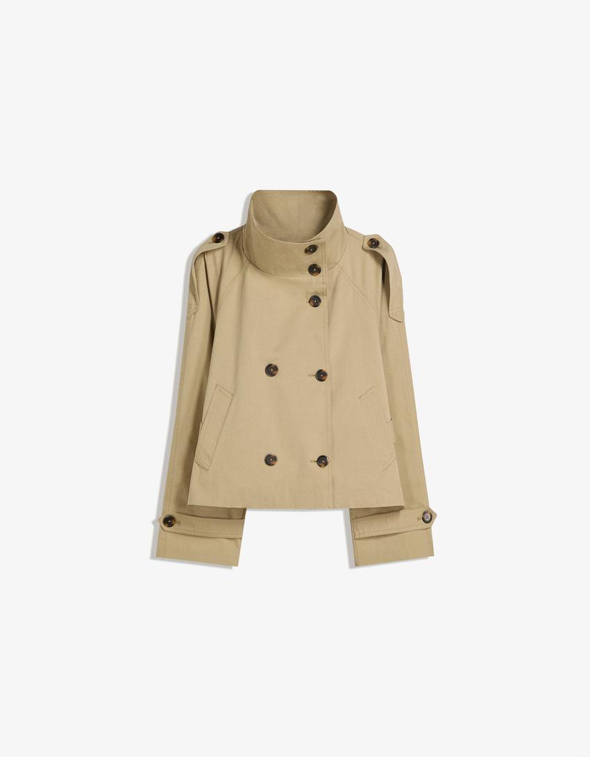 Aveline Short Trench Coat