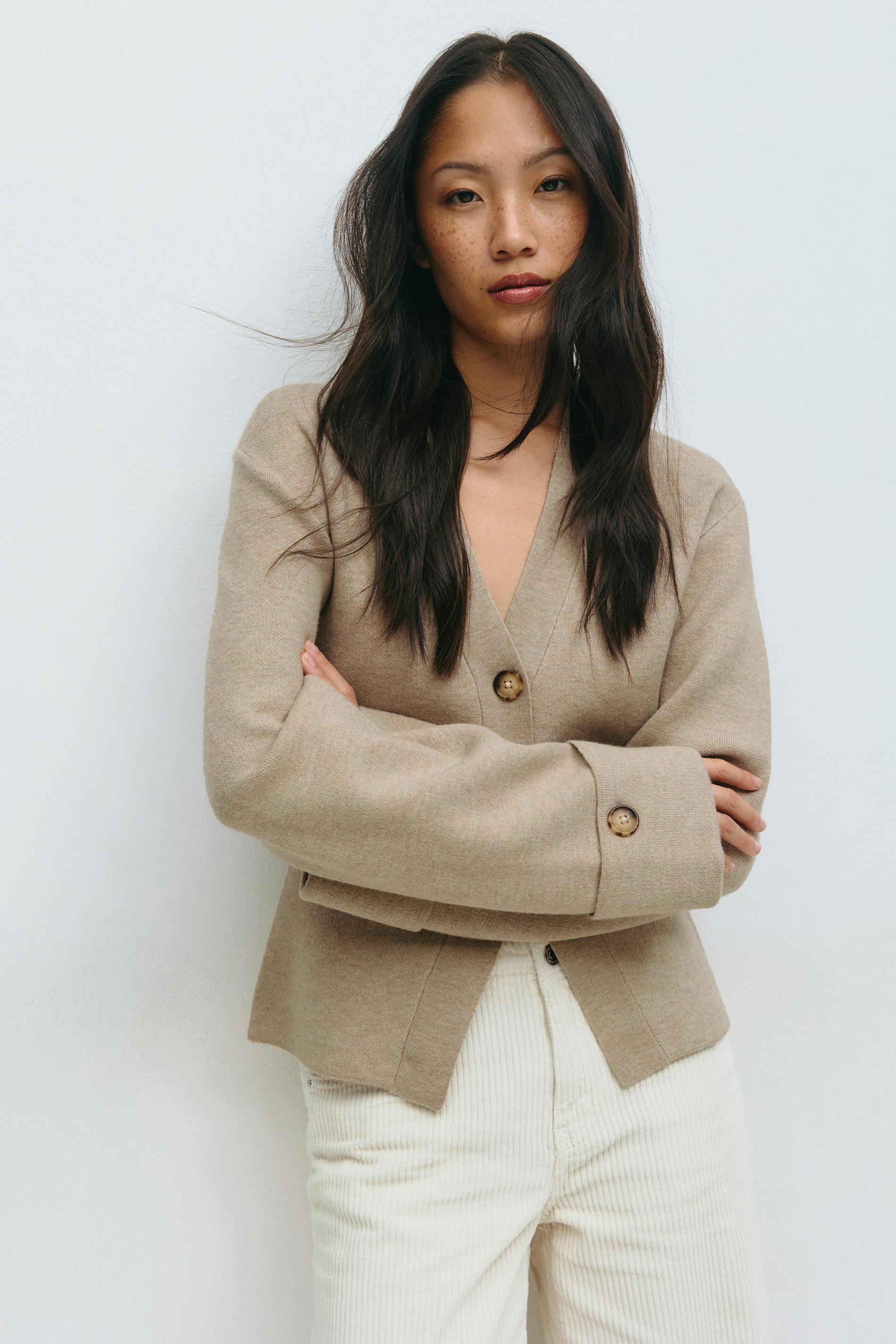 Aurelia Sculpted Knit Cardigan