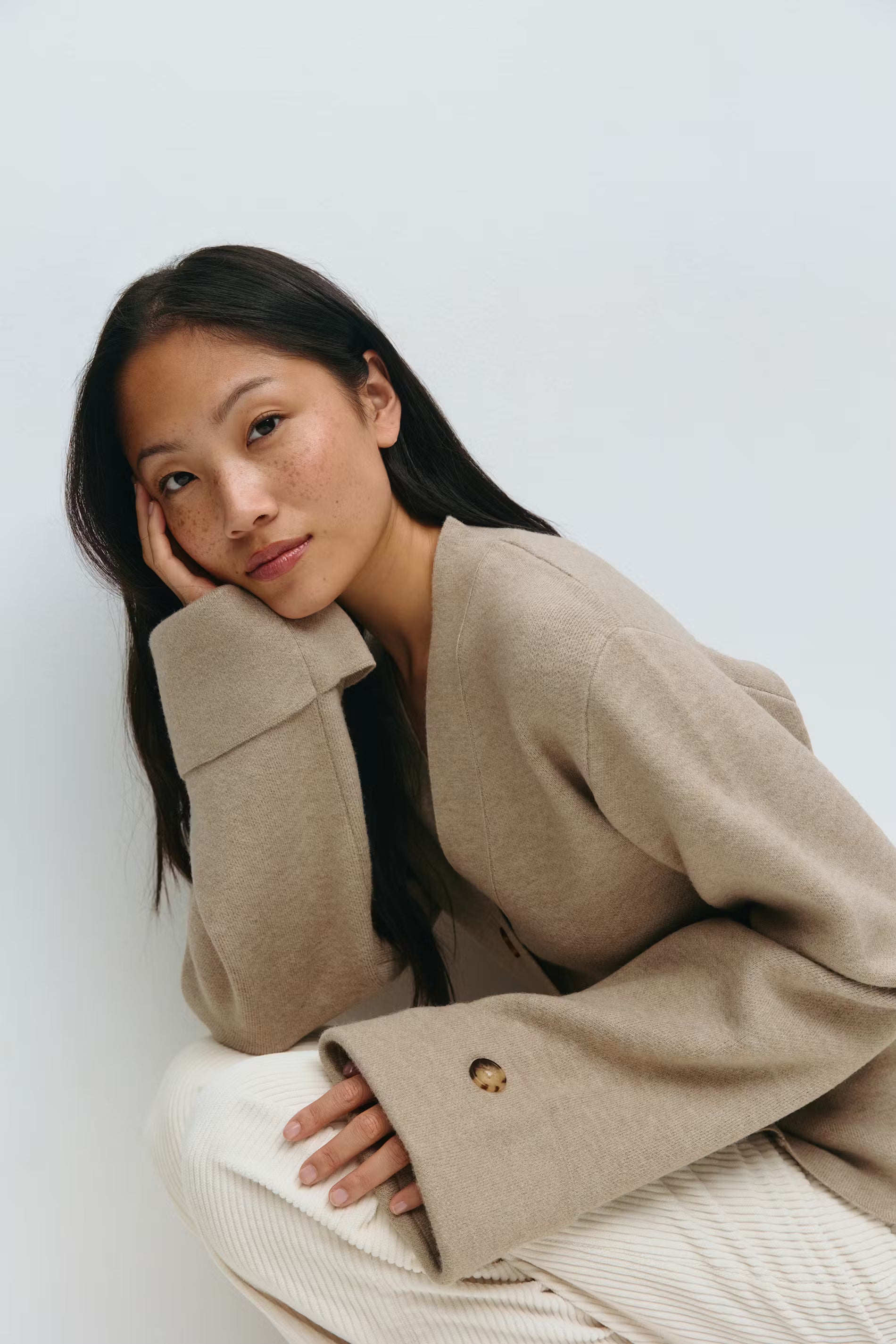 Aurelia Sculpted Knit Cardigan