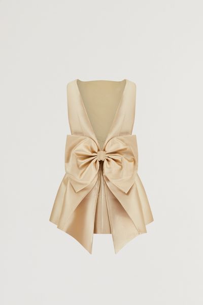 Amarisse Bow-Back Mini Dress