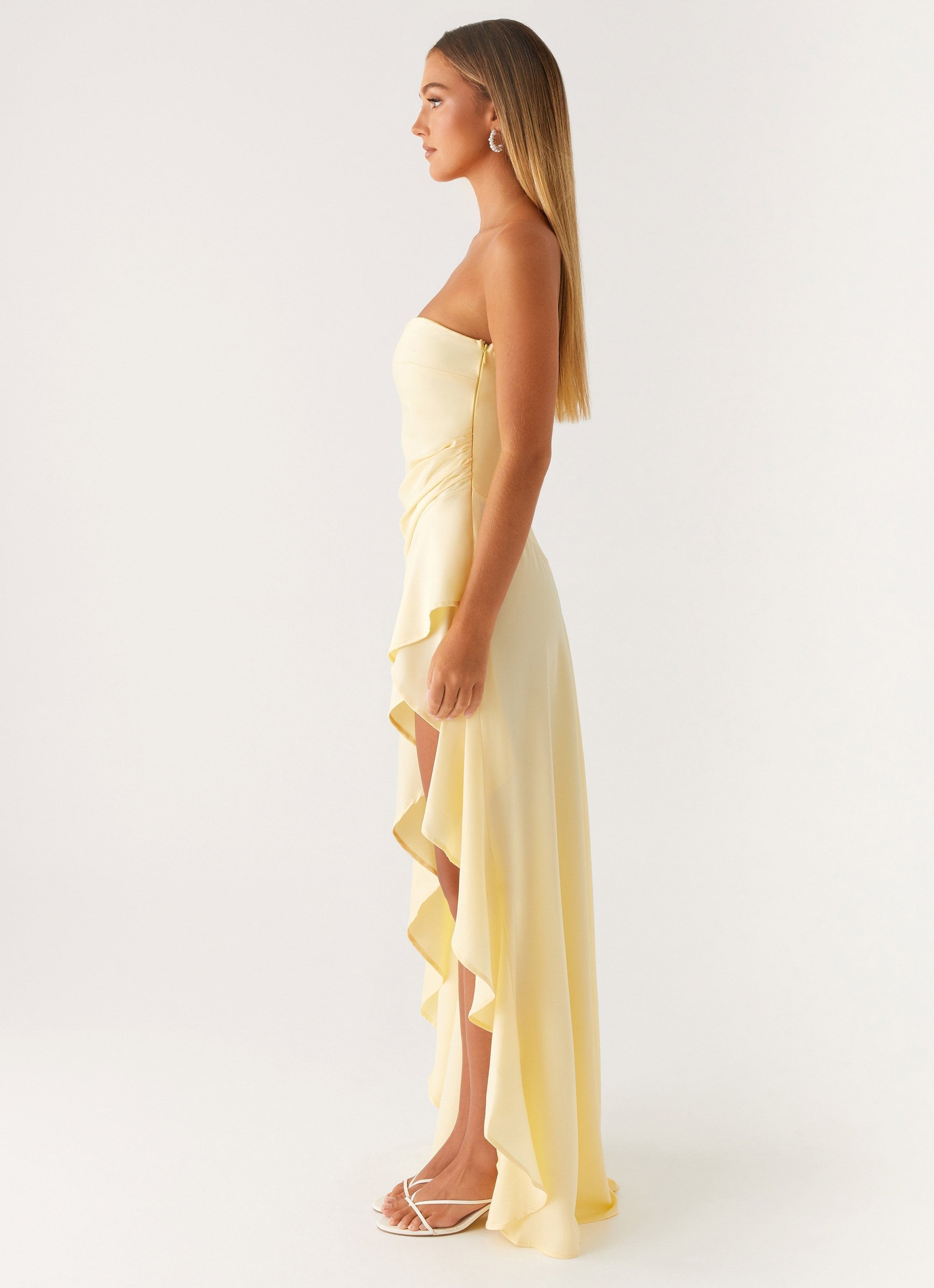 Aurelie Yellow Maxi Dress