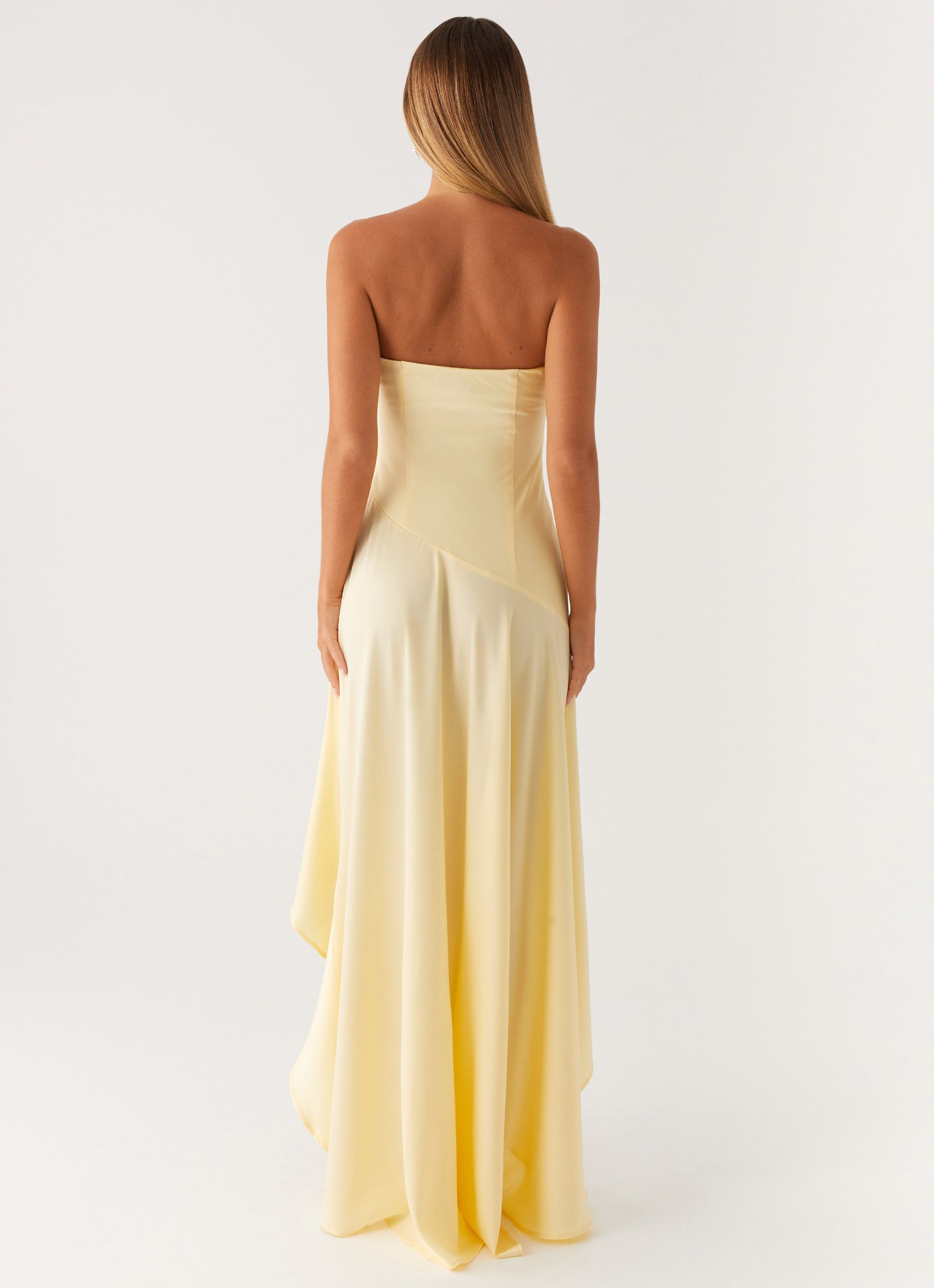 Aurelie Yellow Maxi Dress