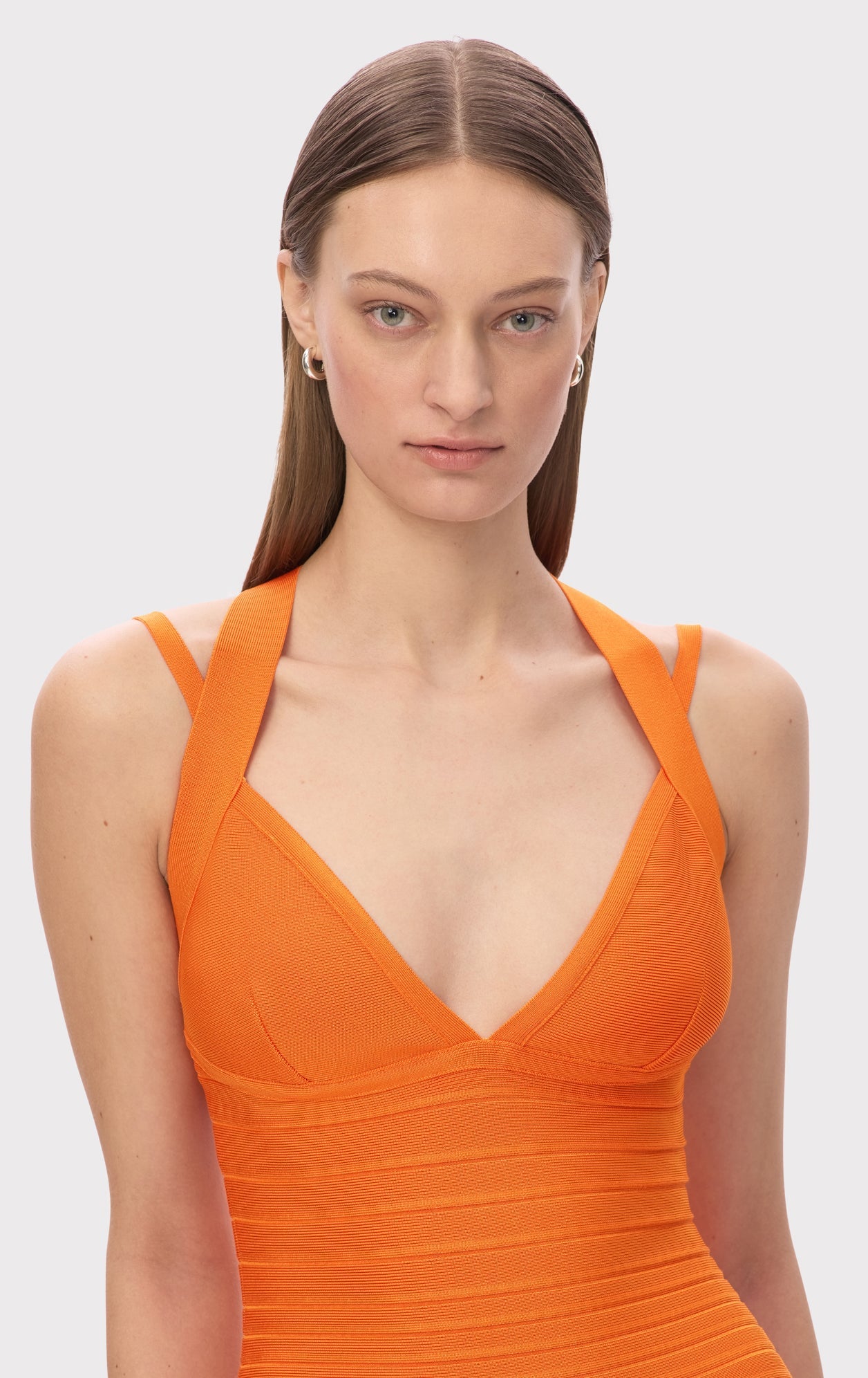 Amarisse Sutton Orange Gown