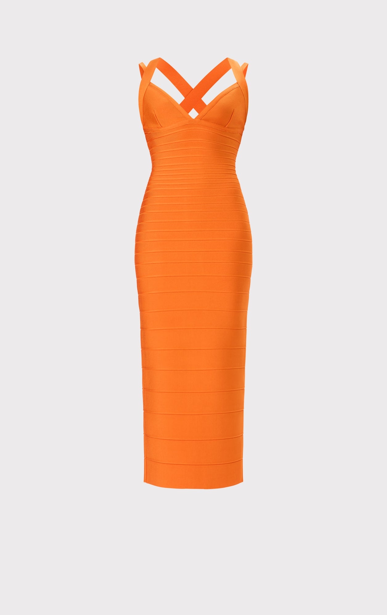 Amarisse Sutton Orange Gown