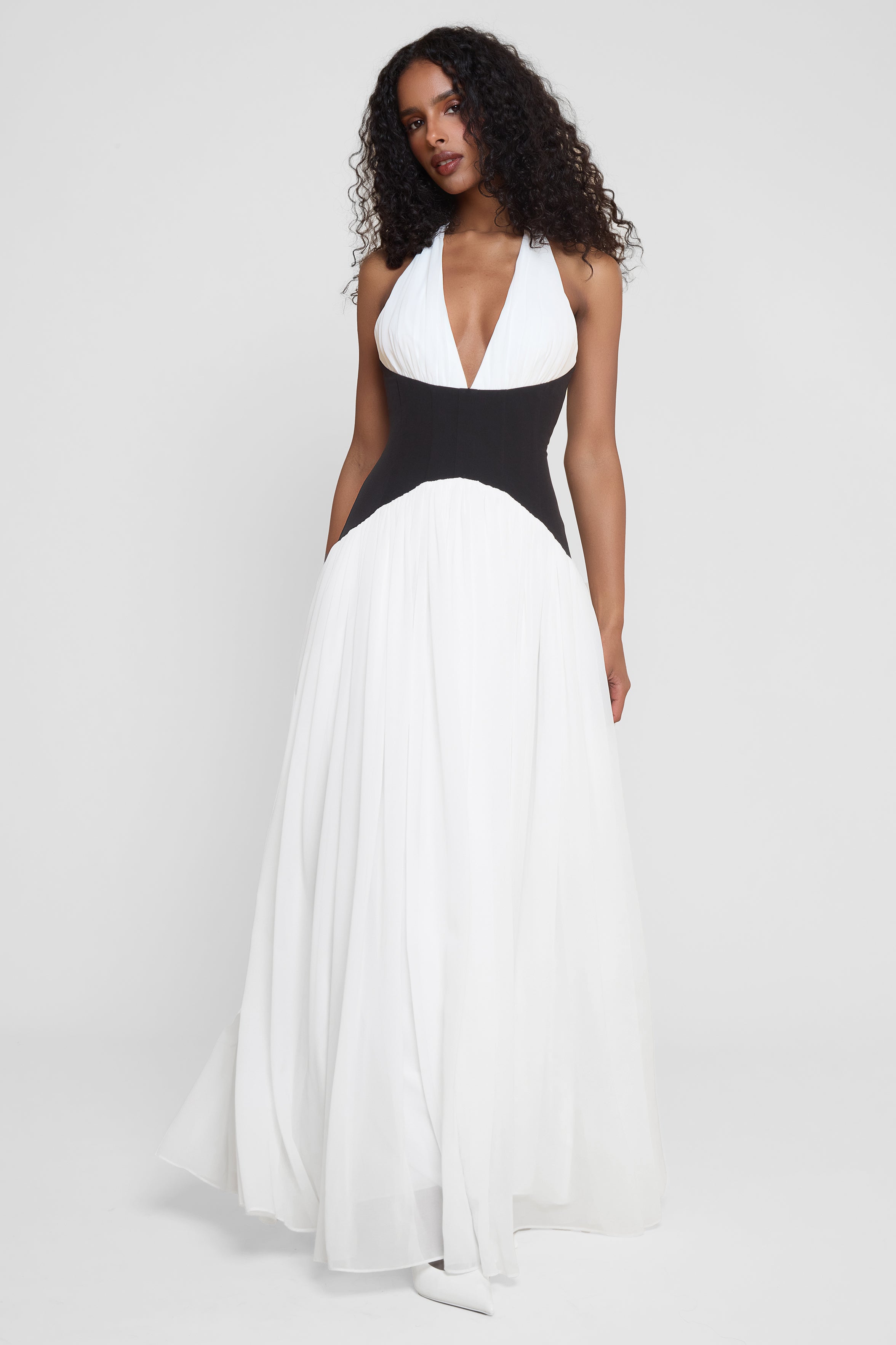 Celestine Corset Maxi Dress
