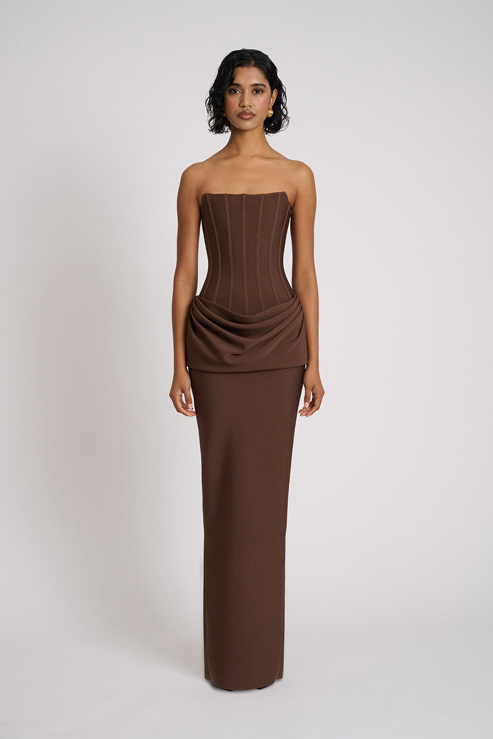 Marceline Brown Gown