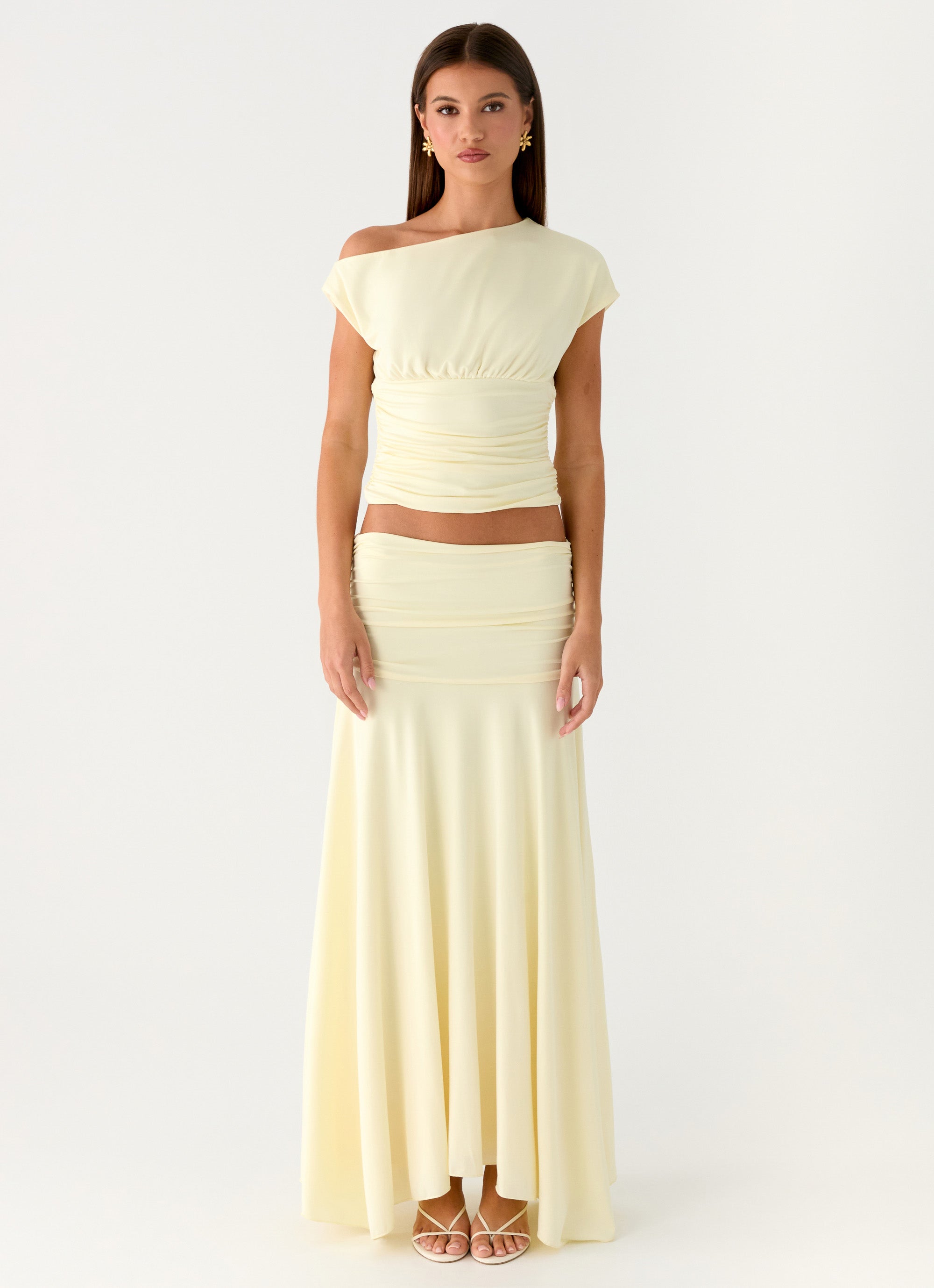 Aveline Ruched Maxi Ensemble