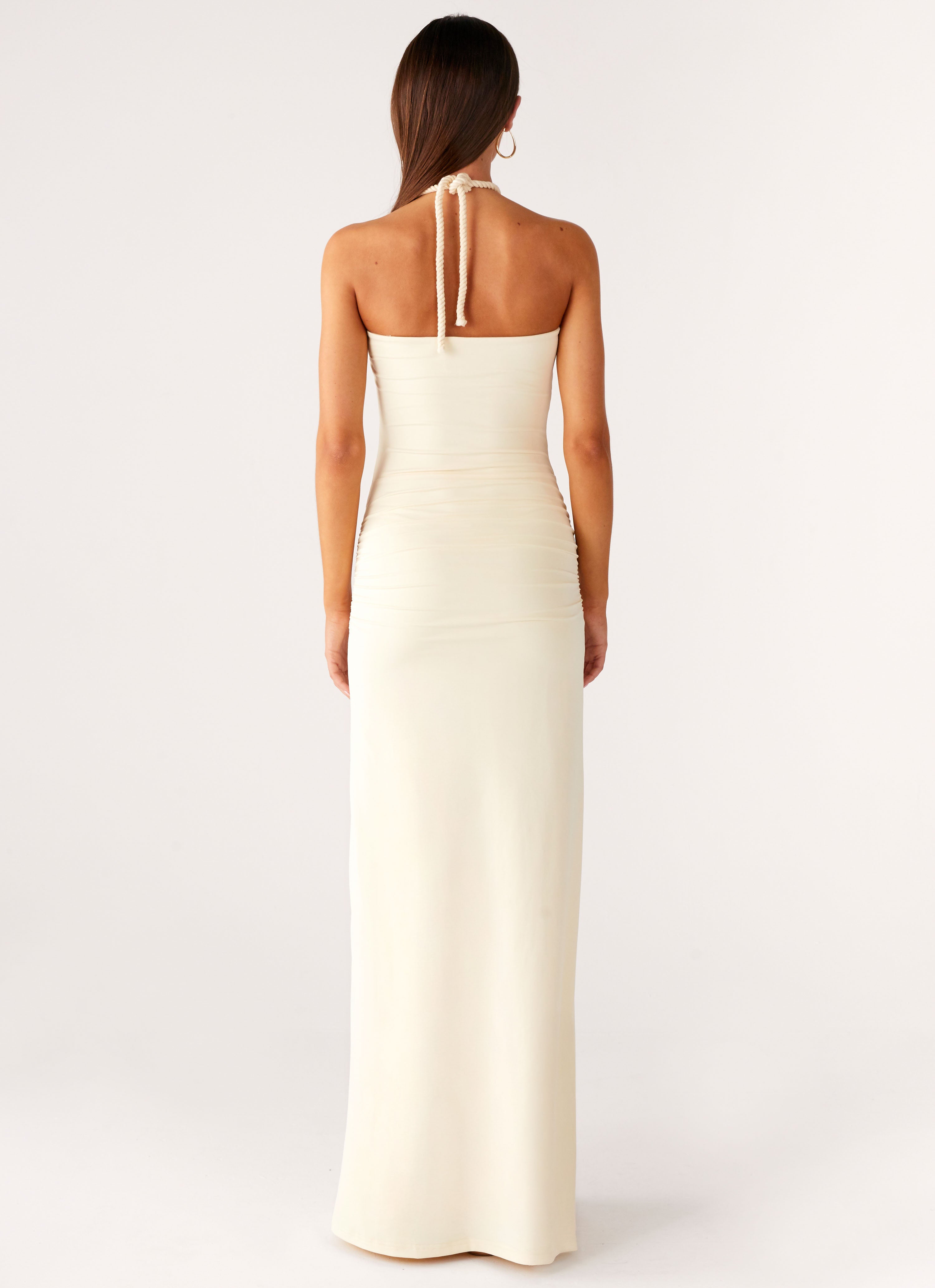 Isolde Ivory Maxi Dress