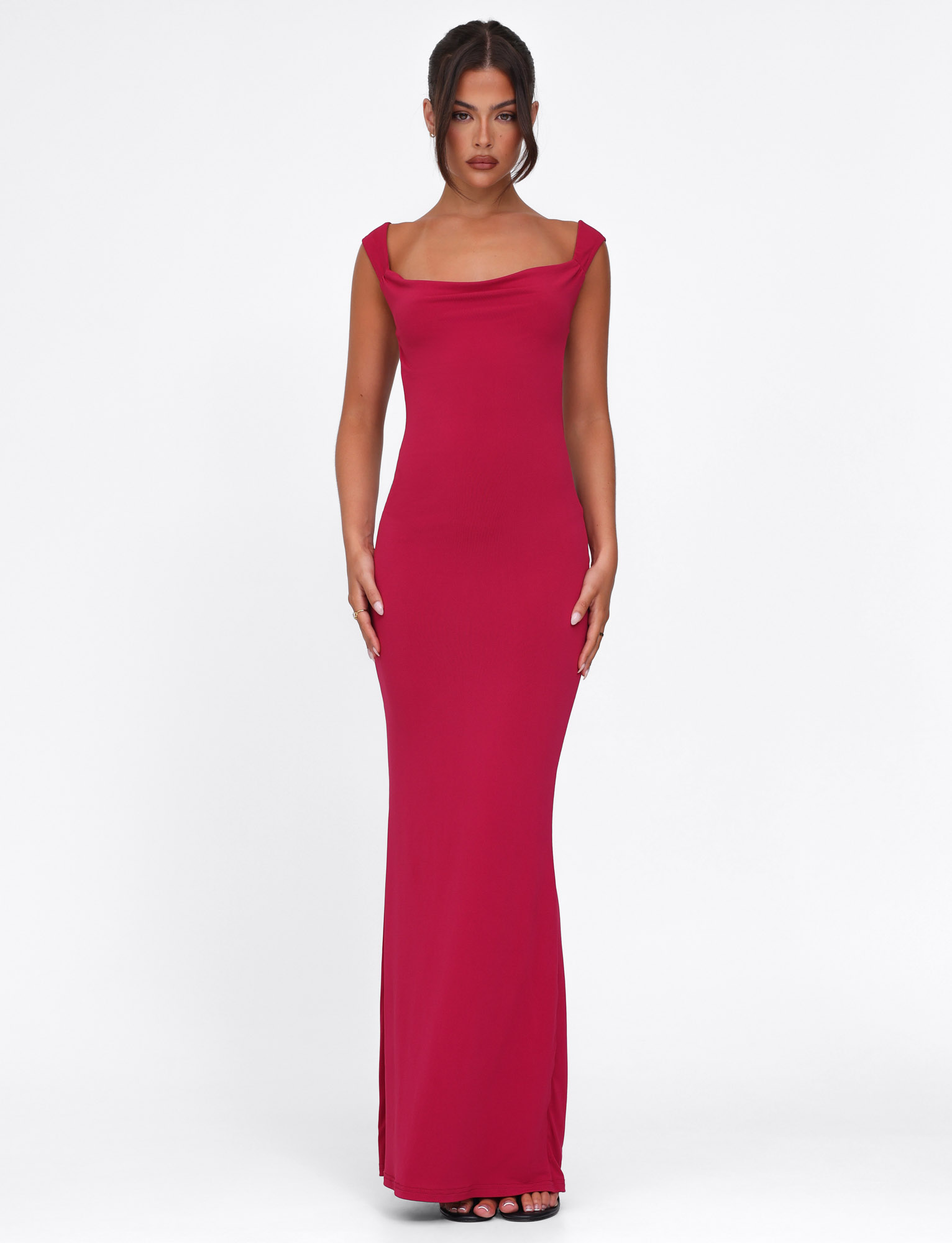 Zaria Bow Back Maxi Dress