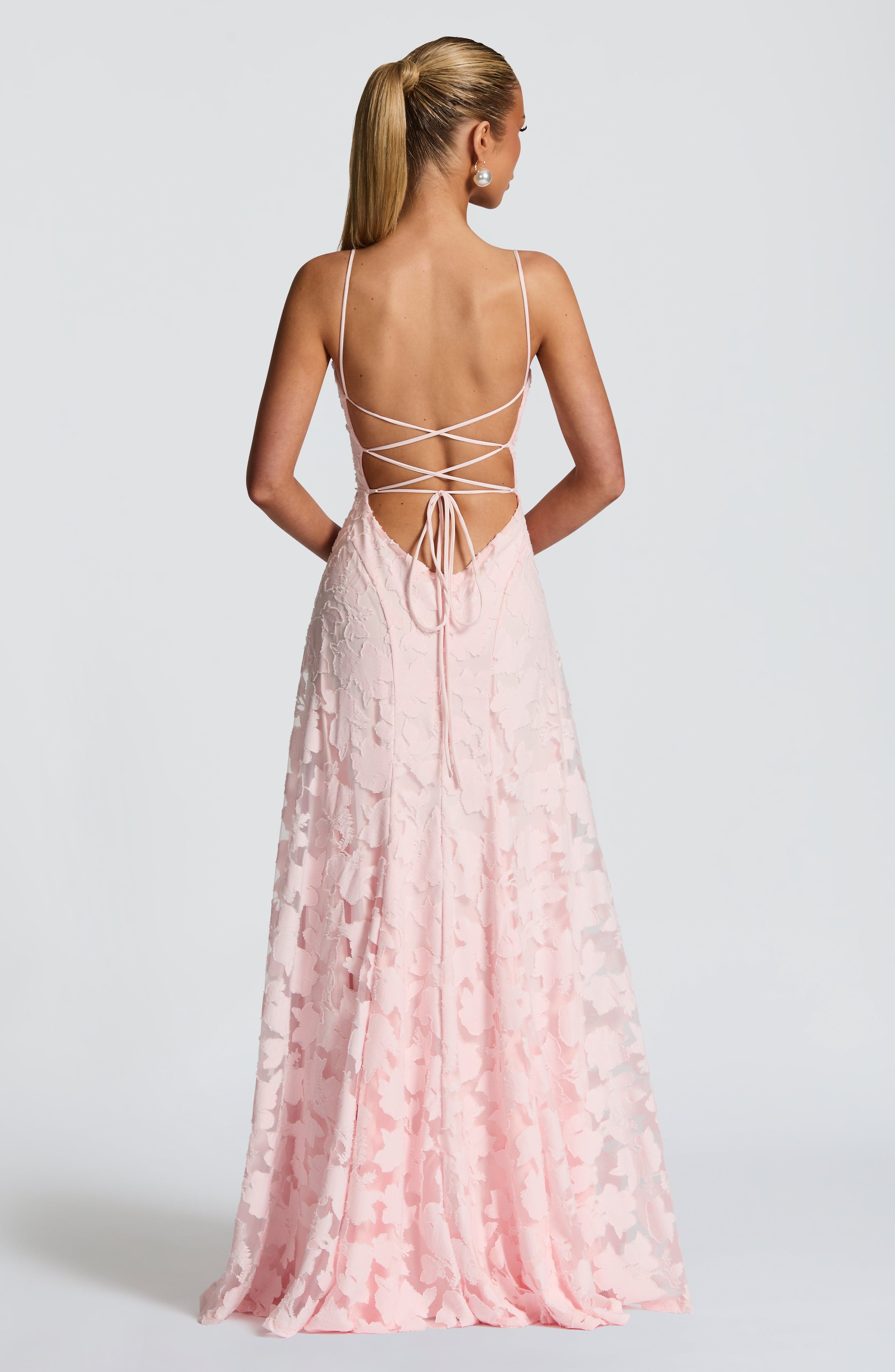 Elowen Floral Burnout Maxi Dress