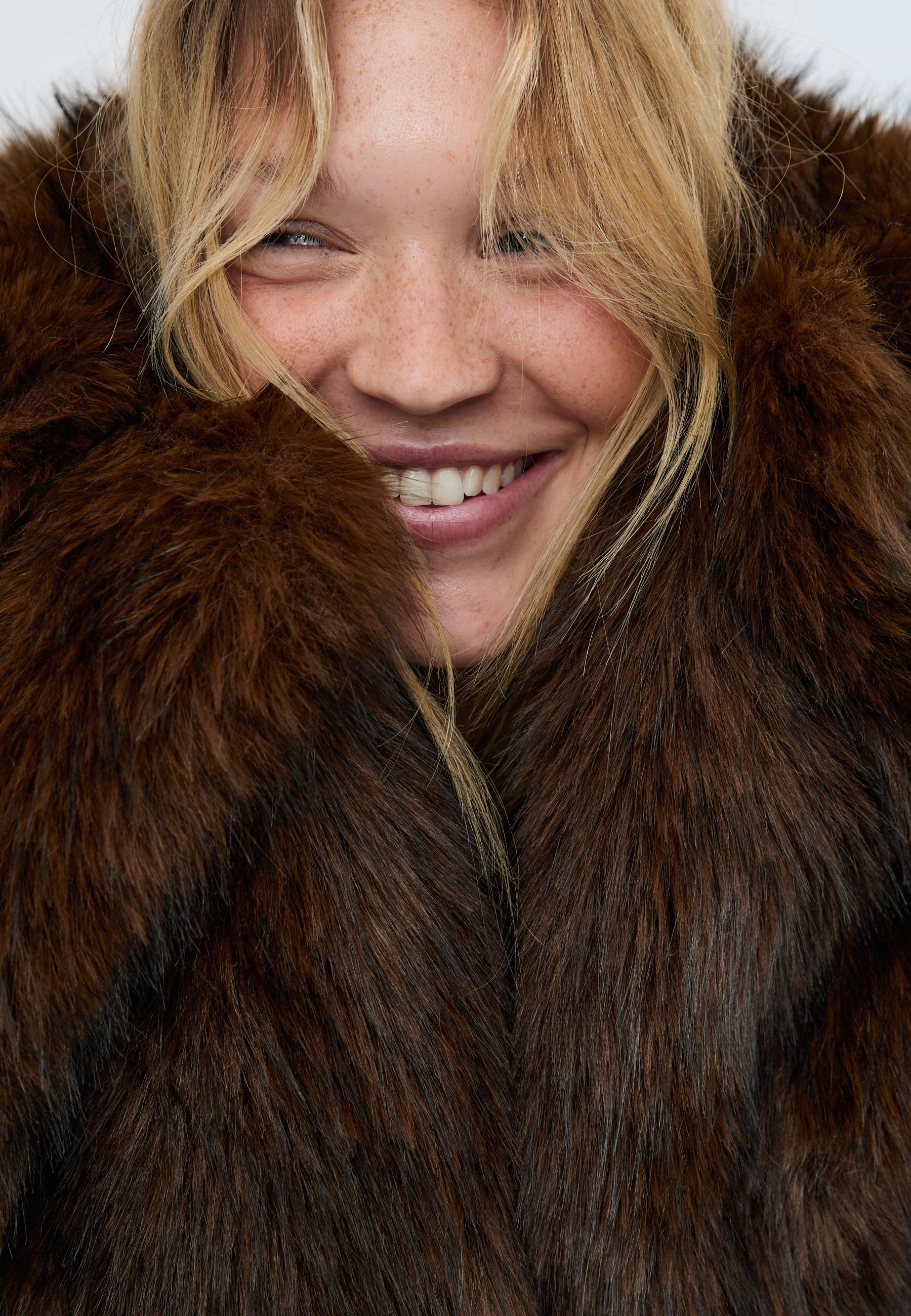 Averie Faux Fur Coat