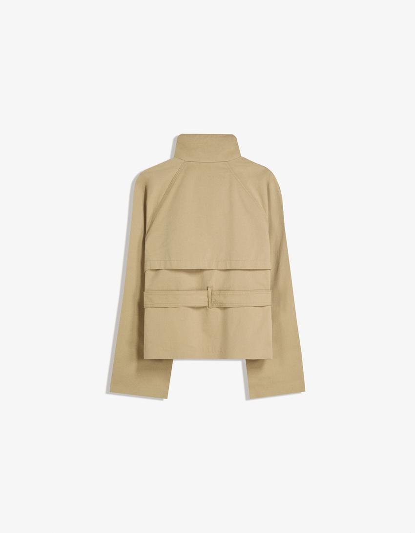 Aveline Short Trench Coat