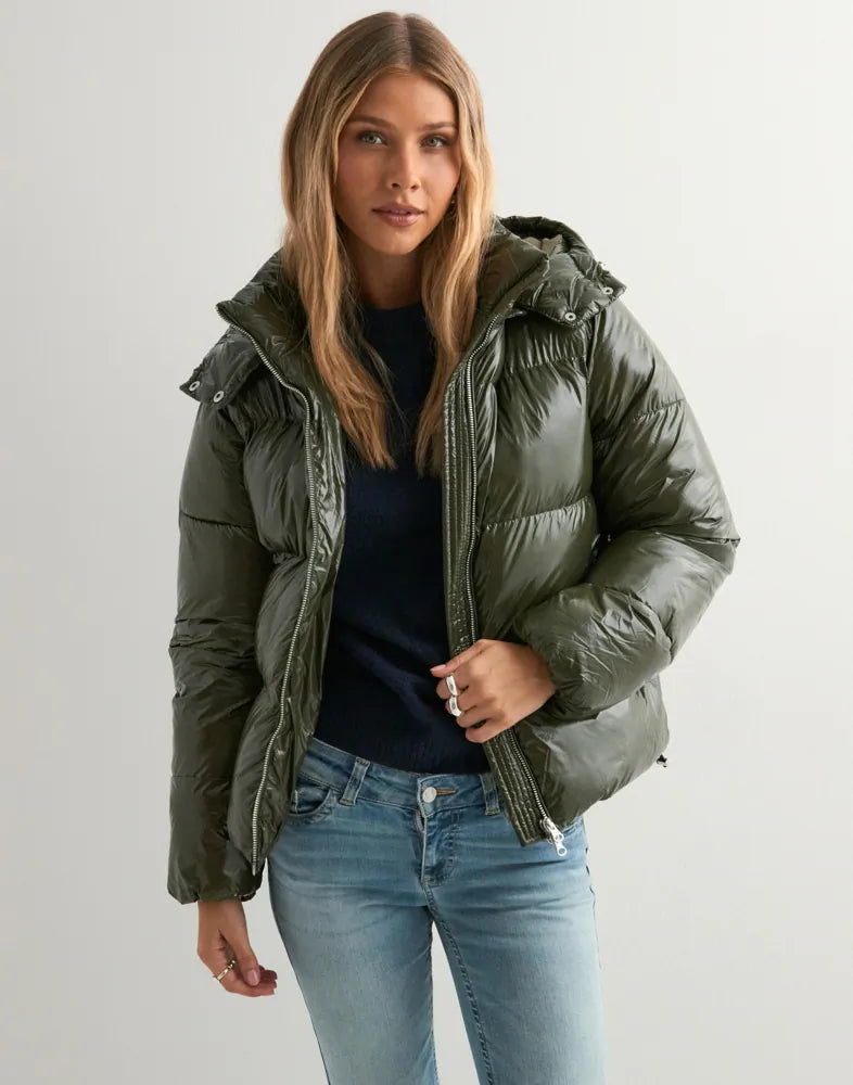 Aveline Shiny Puffer Jacket