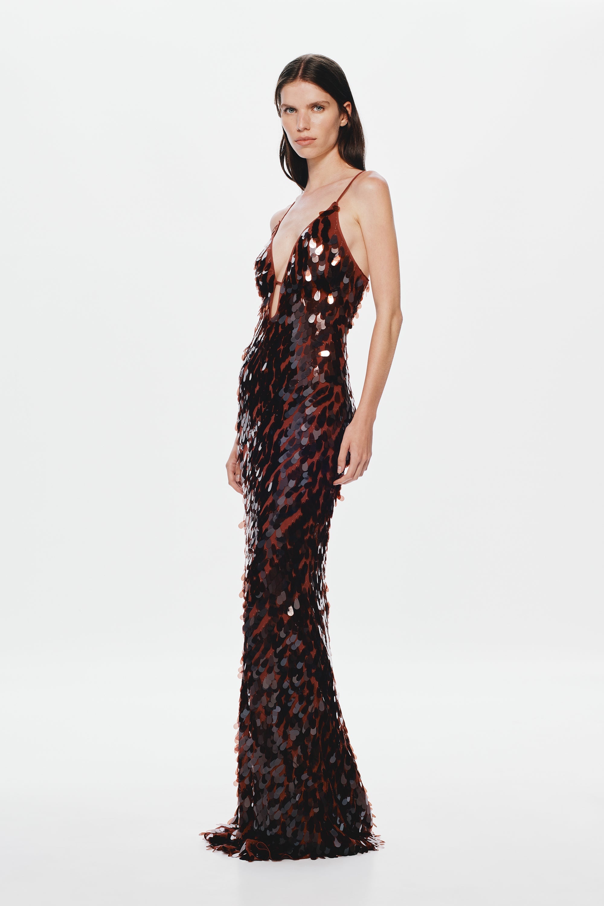 THE 'SAPPHIRE' SEQUIN DRESS