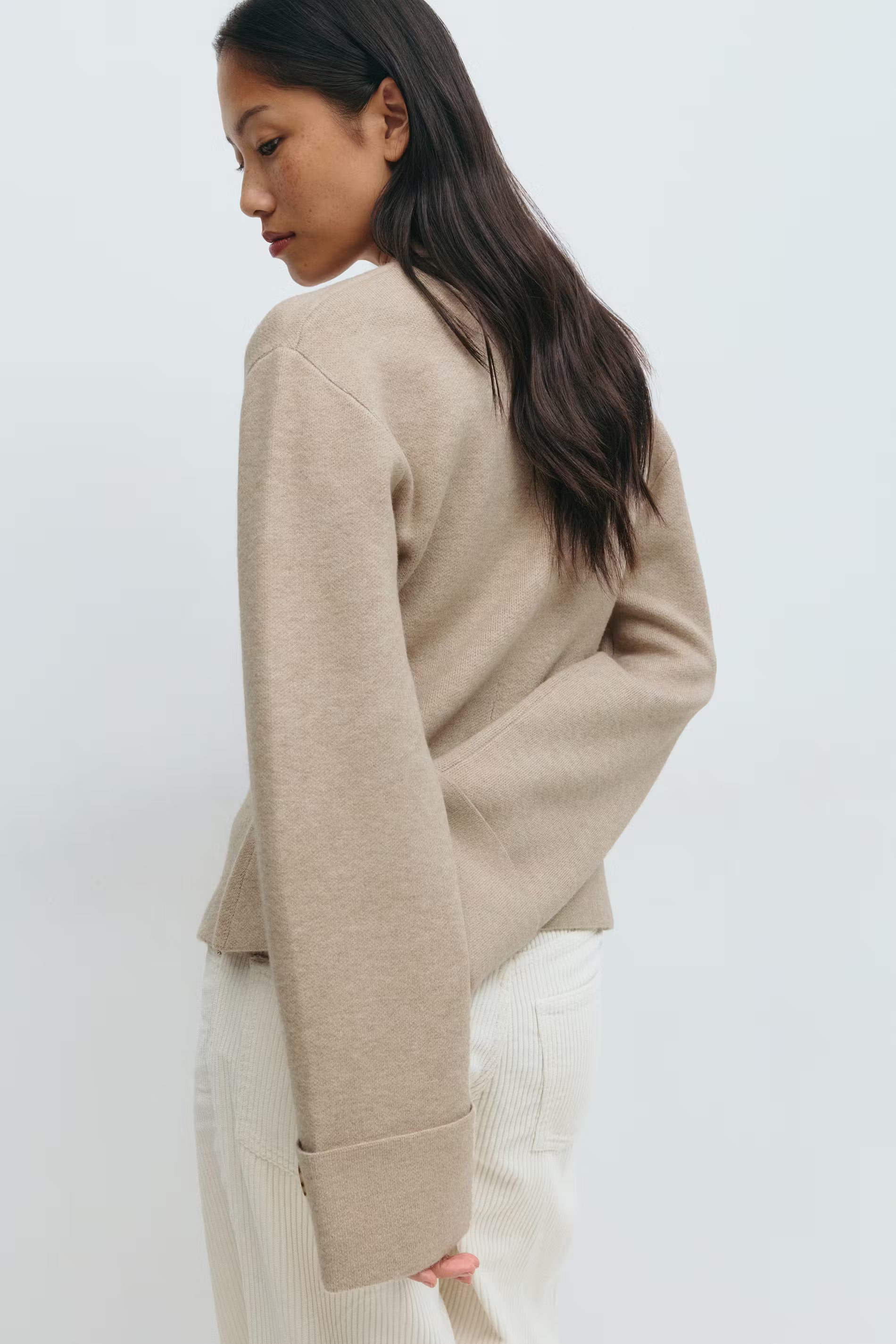 Aurelia Sculpted Knit Cardigan