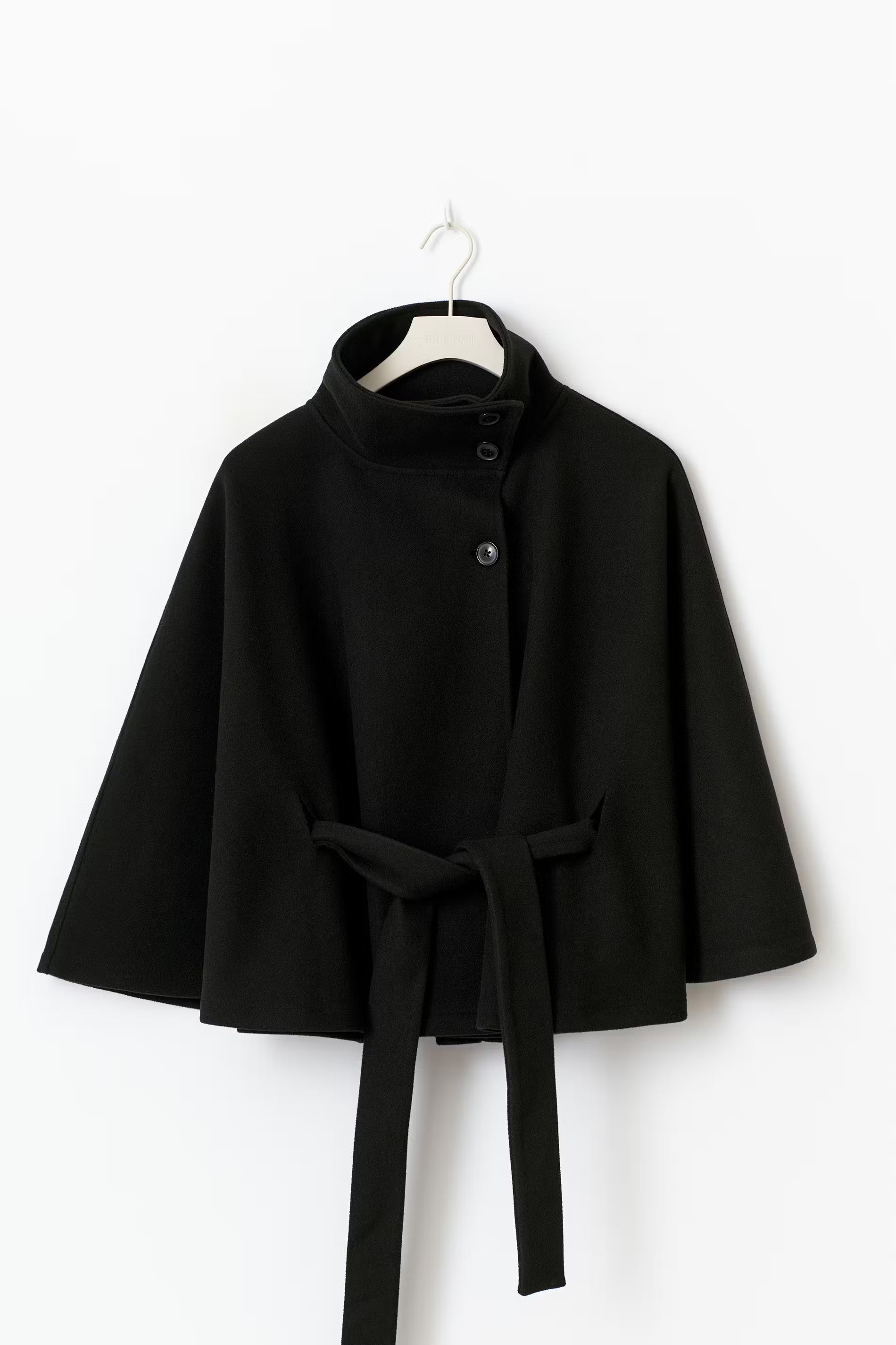 Seraphine Cape Jacket Black