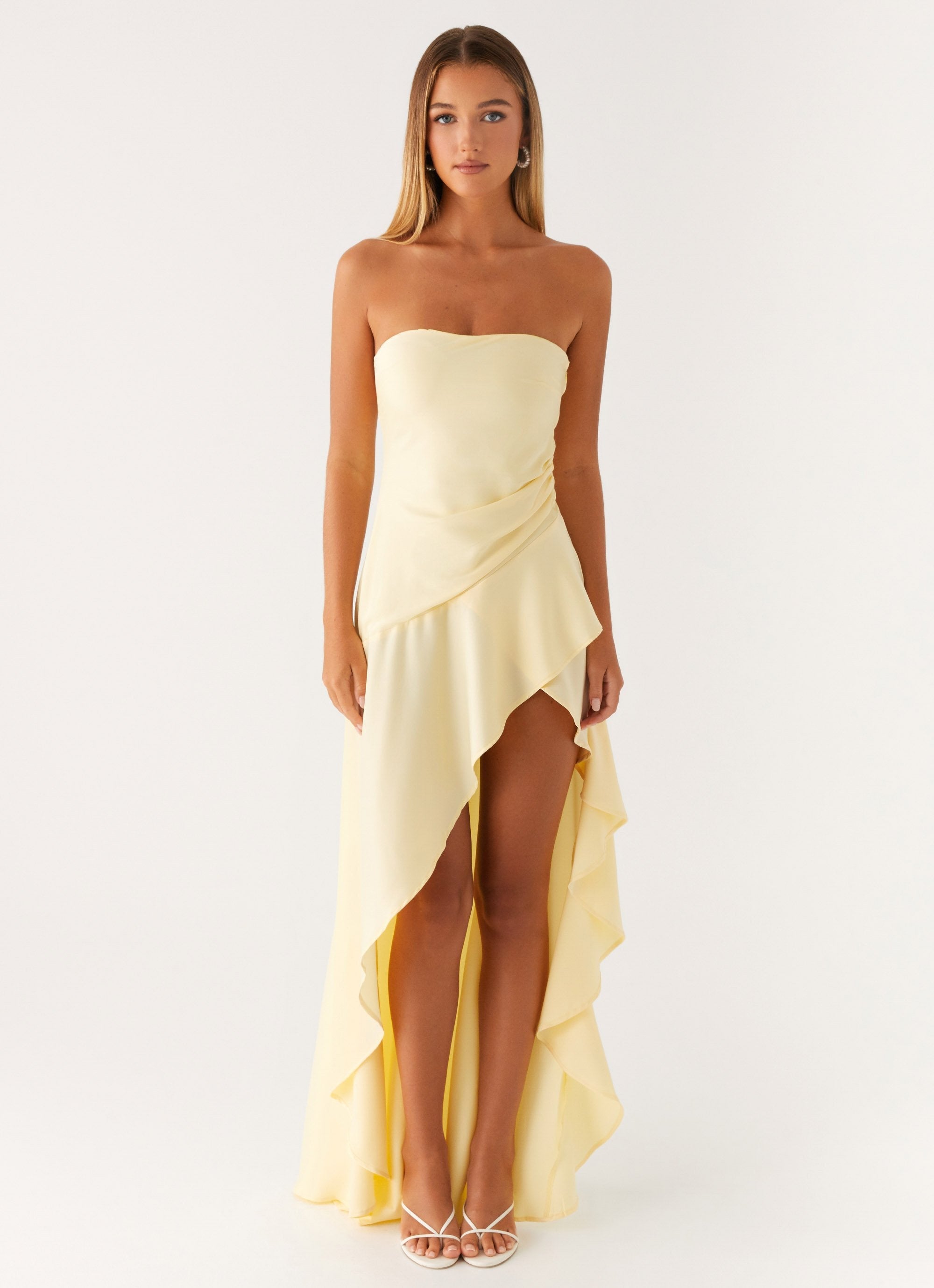 Aurelie Yellow Maxi Dress