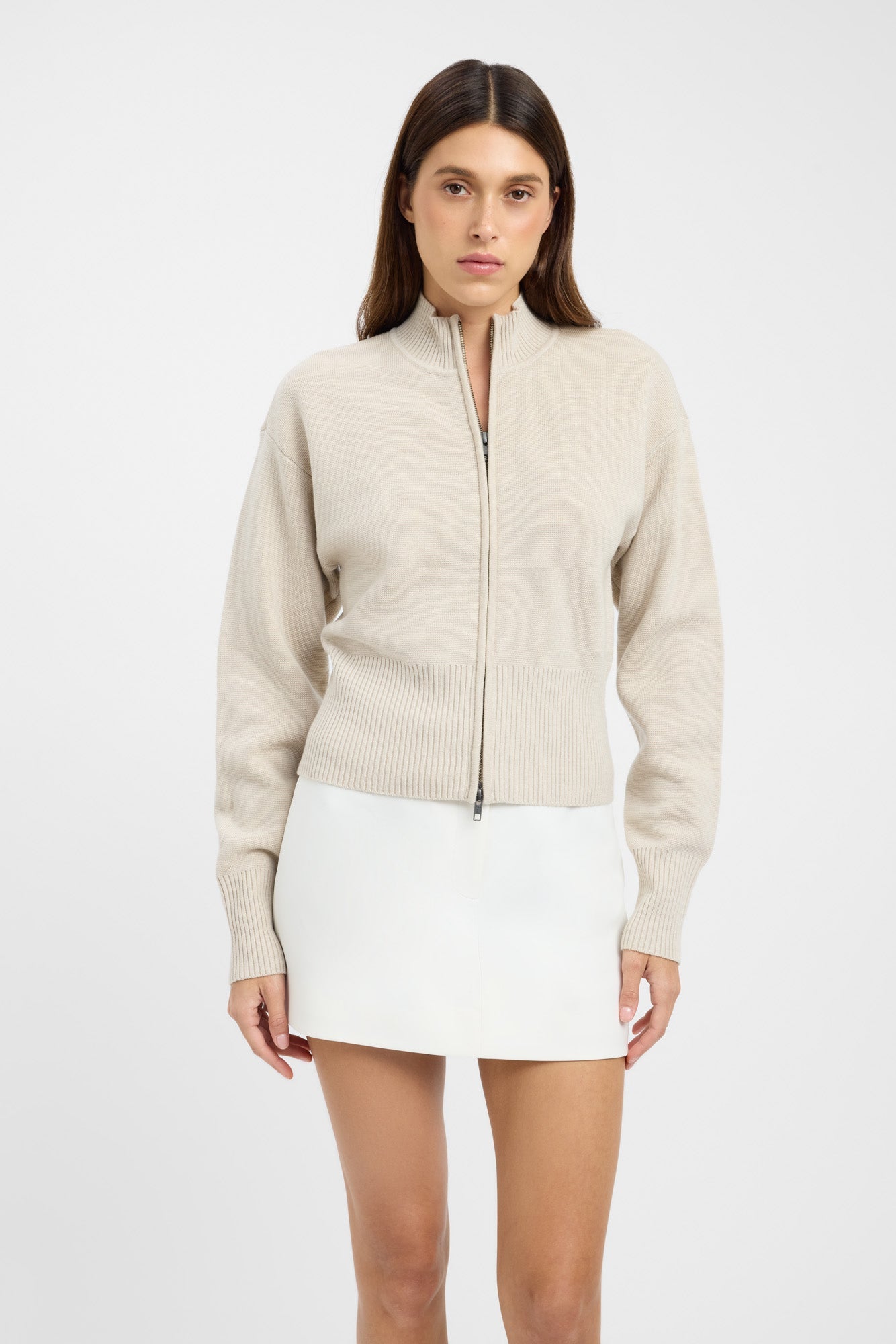 Marcella Zip Cardigan
