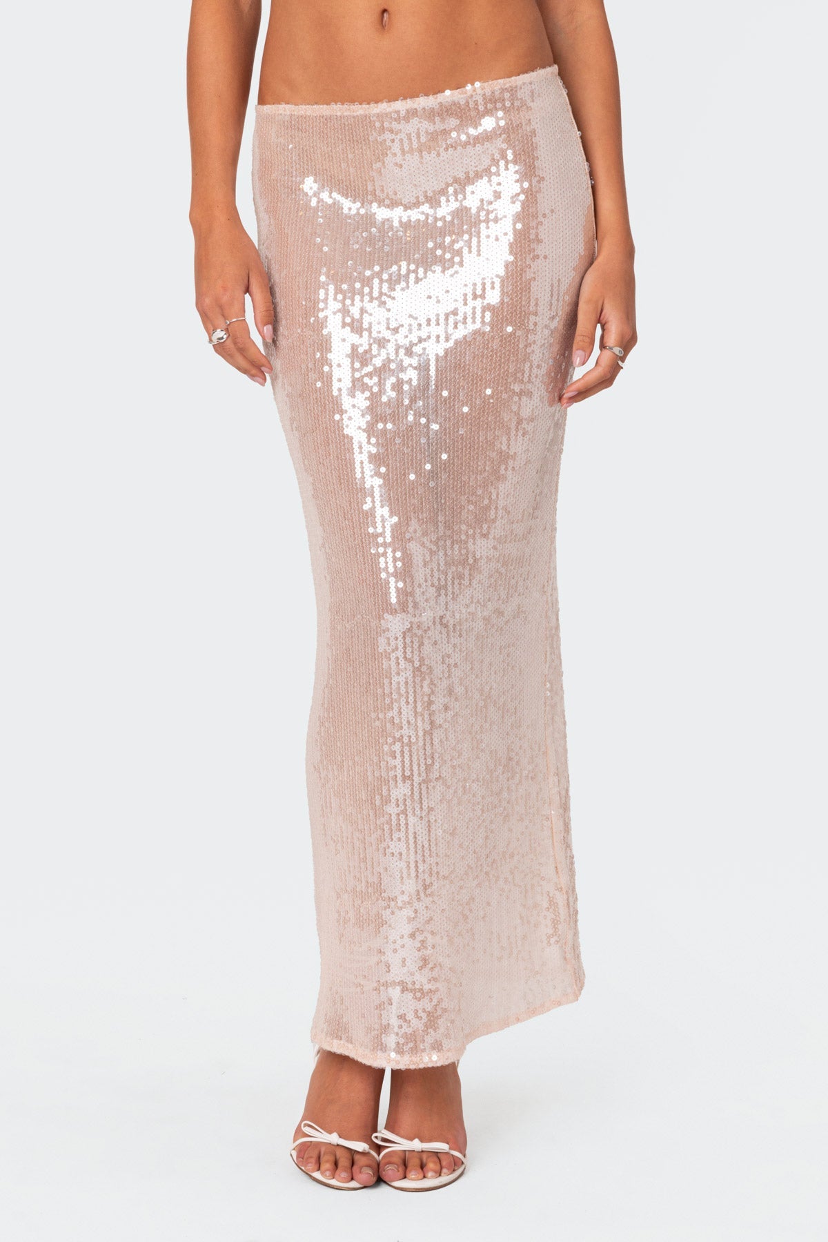 Aurelia Sequin Maxi Skirt