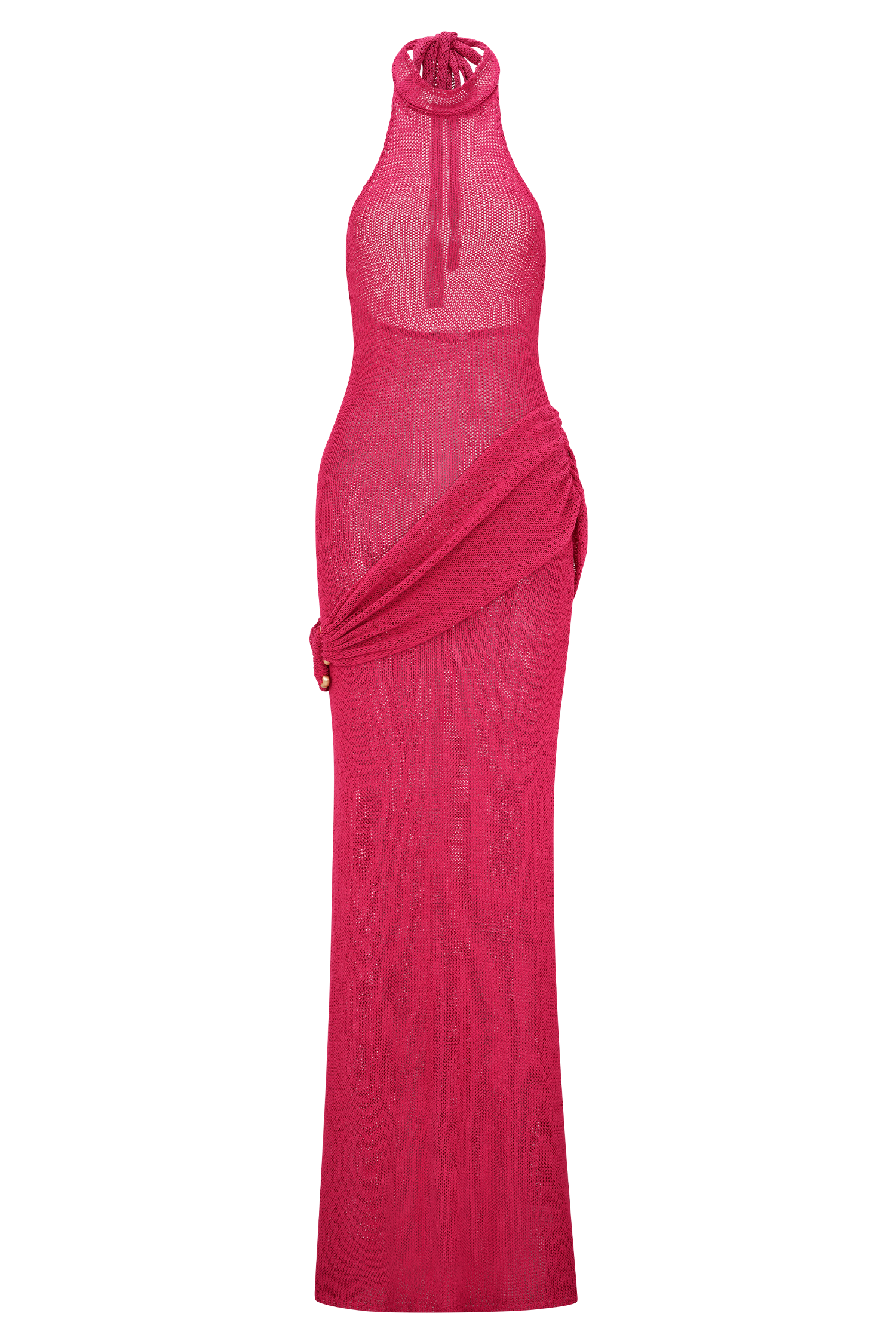 Saphira Halter Knit Maxi