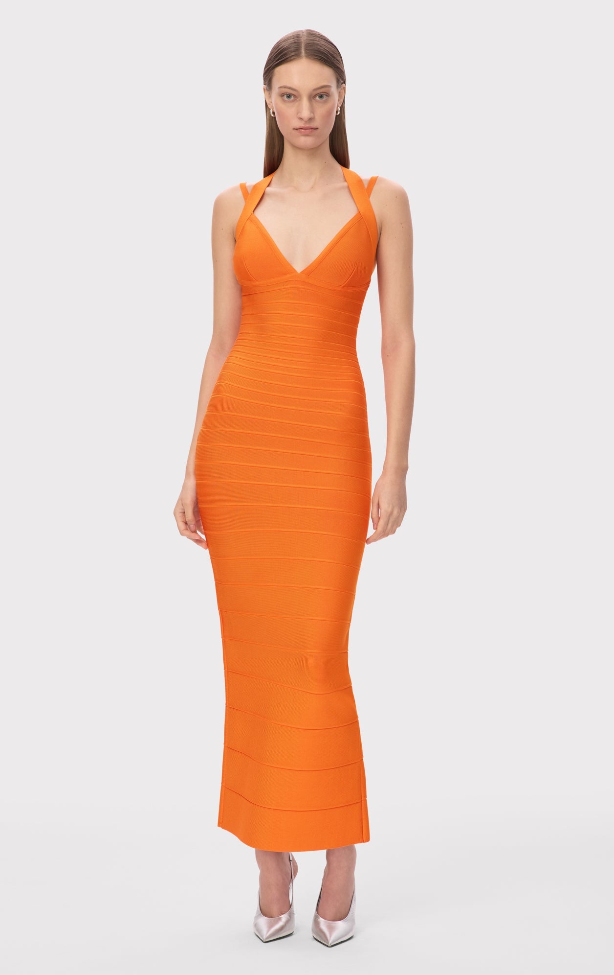 Amarisse Sutton Orange Gown