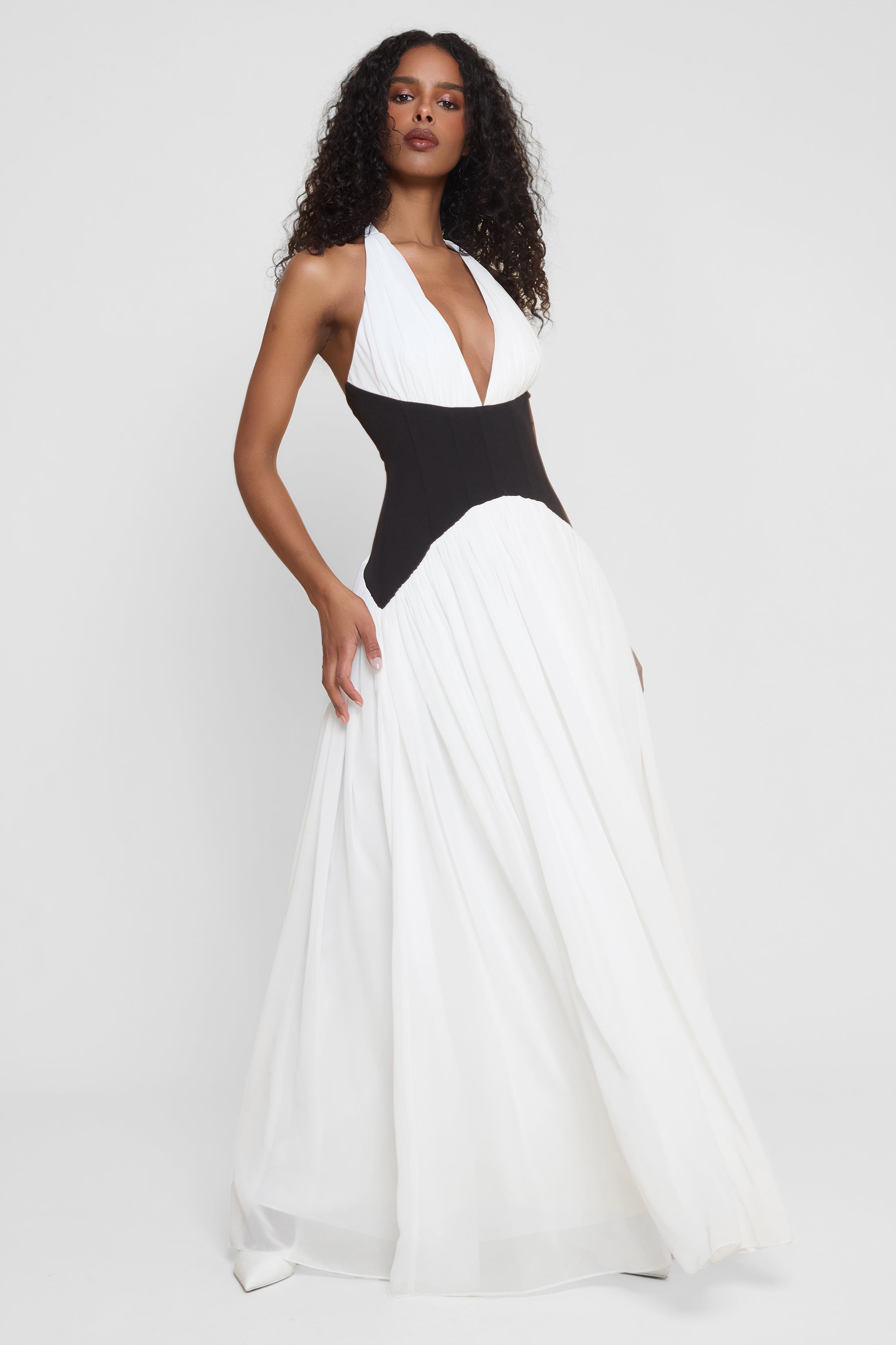 Celestine Corset Maxi Dress
