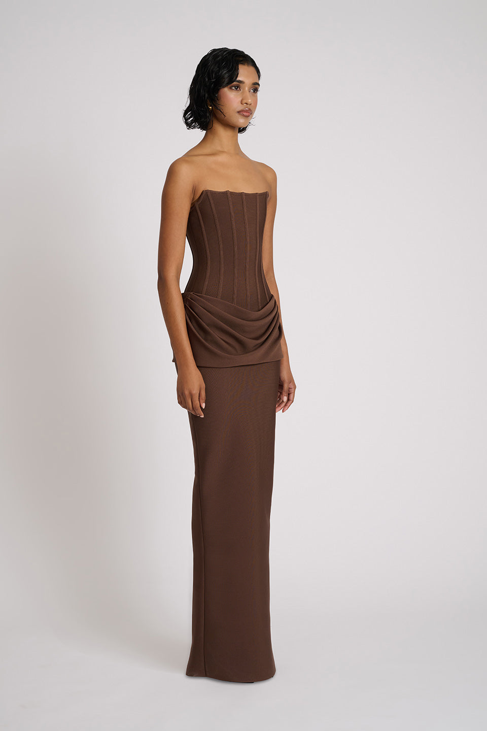 Marceline Brown Gown
