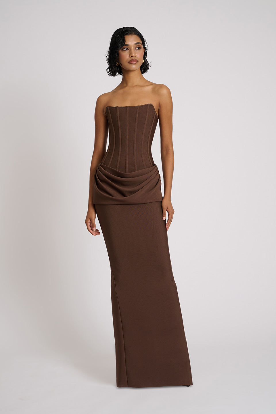 Marceline Brown Gown