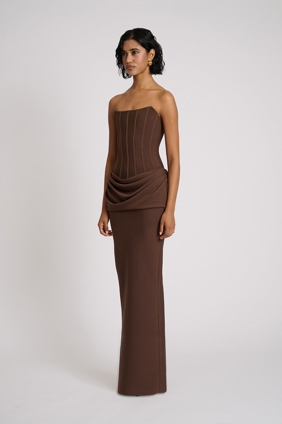 Marceline Brown Gown