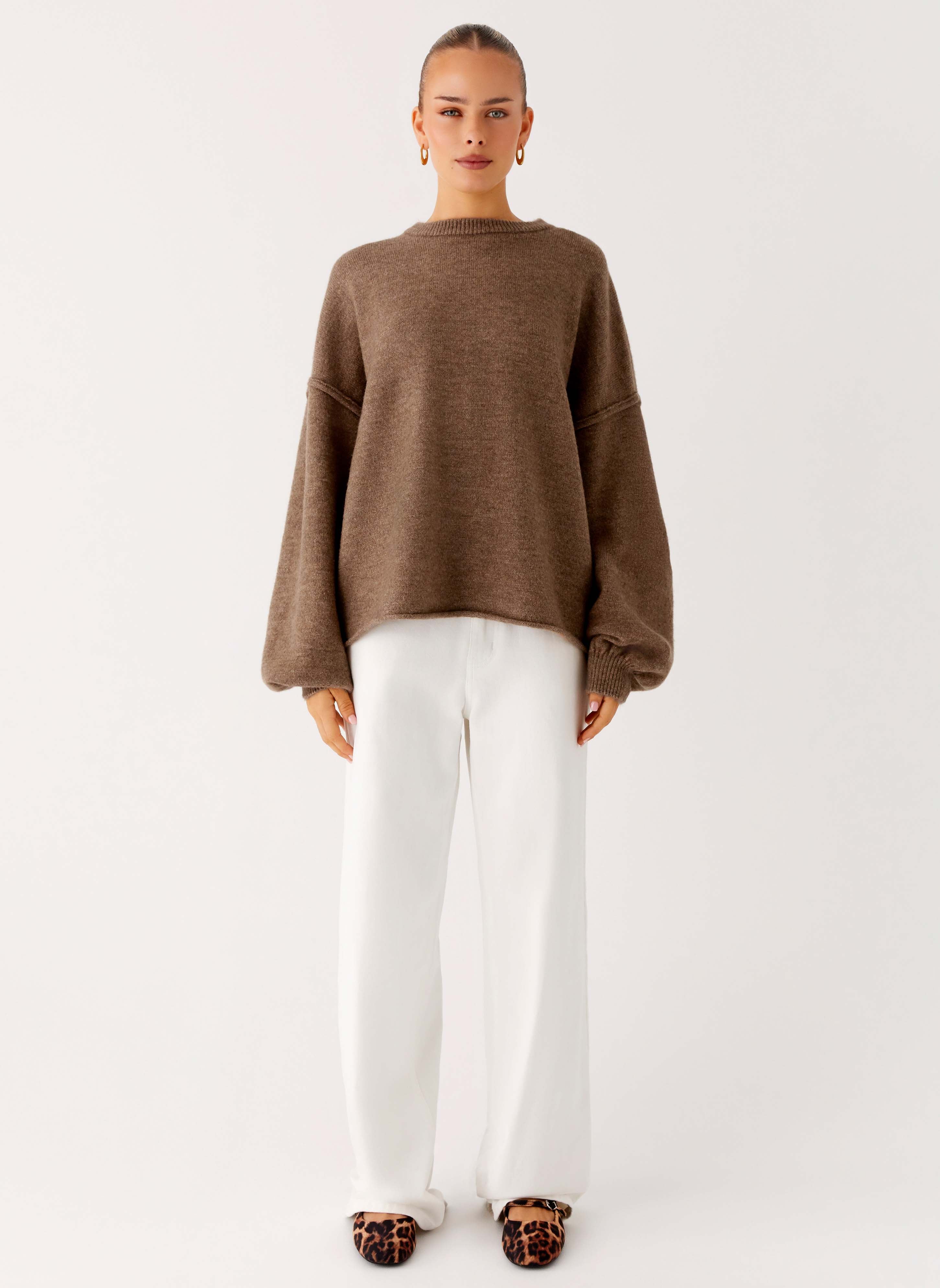 Rhea Oversized Knit Sweater