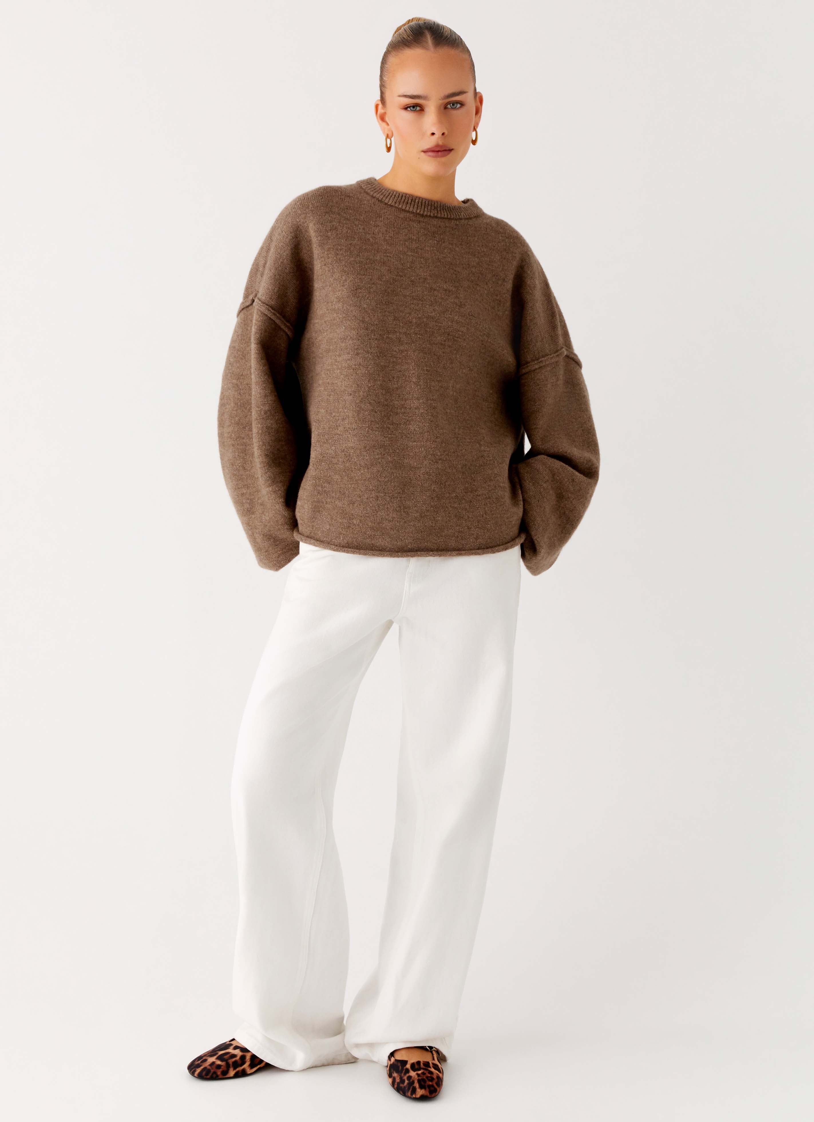 Rhea Oversized Knit Sweater