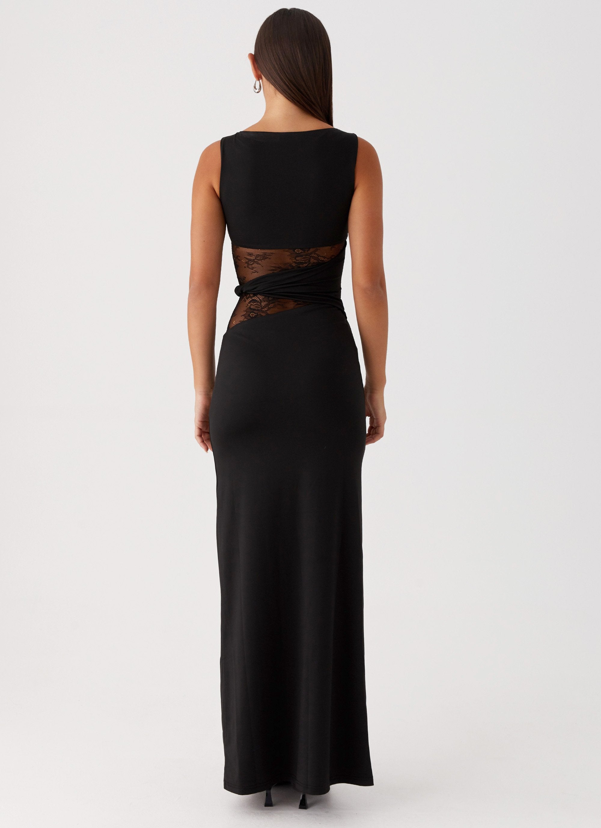 Selene Black Maxi Dress