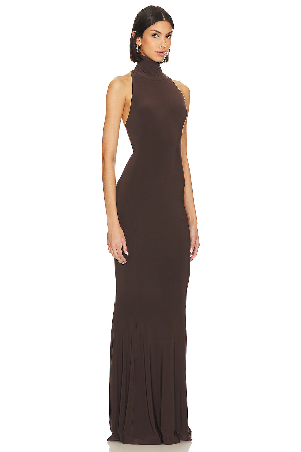 Selestia Halter Fishtail Gown