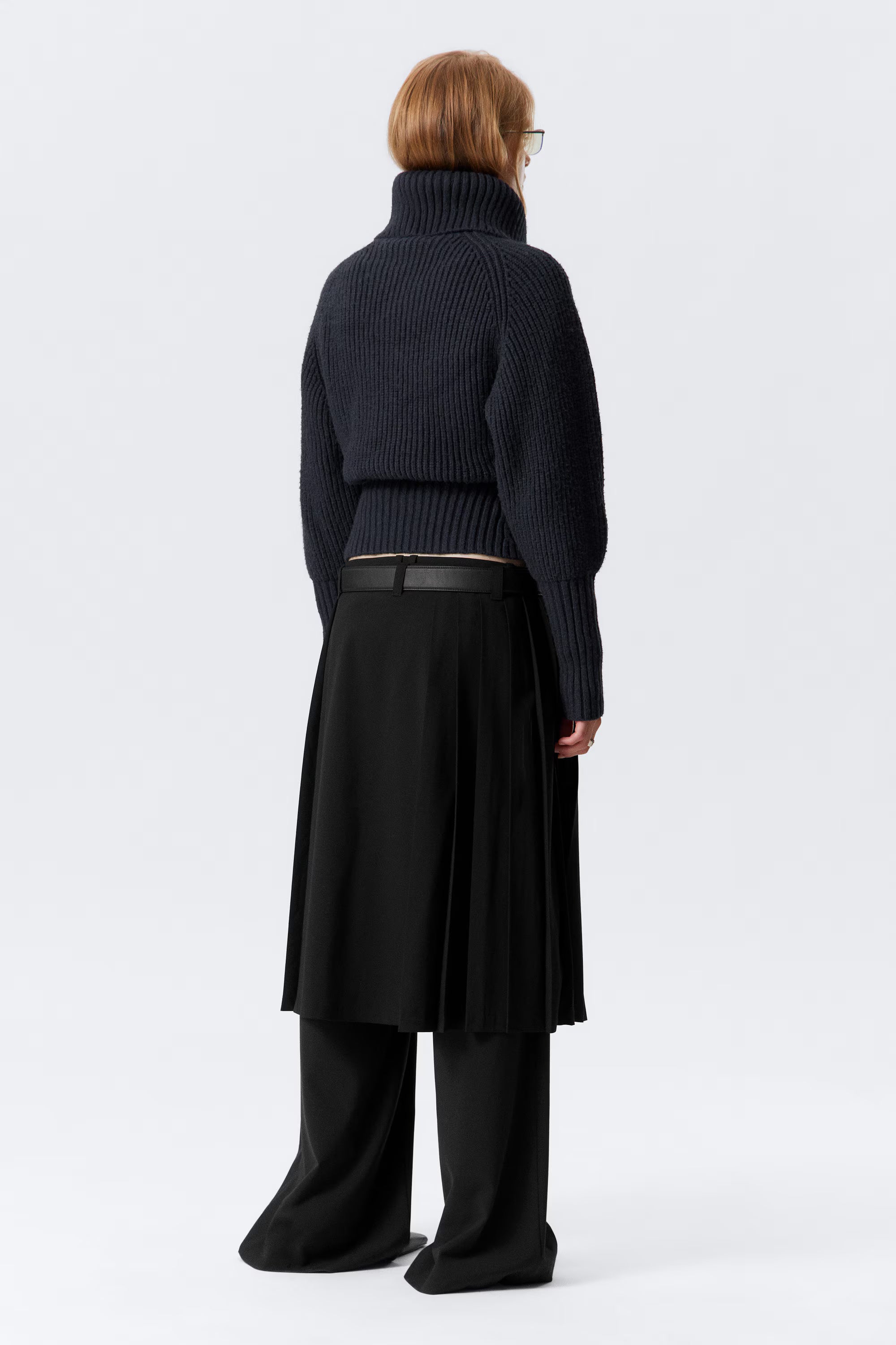 Selene Ribbed Zip Cardigan